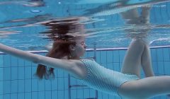 Anna Netrebko skinny tiny teen underwater
