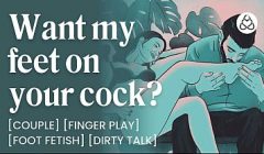 ASMR Audio Porn: Friends With Benefits Foot Fetish Fuck – Teasing, Footjob & Dirty Talk – Erotic Audio Roleplay for Women