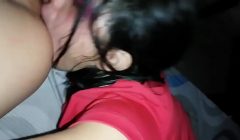 Desperate, I ended up eating her ass while I masturbated.