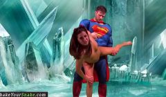 Doggystyle banged petite bounces on cock