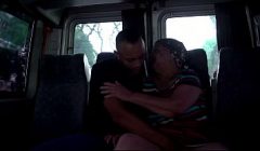 fat 72 years old mature picked up for rough anal