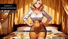 Hentai Blonde Mature Neighbor invites me her place JOI Anime Voiced ASMR