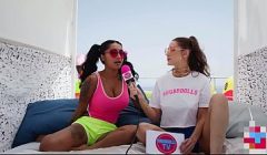 Hot Lesbian Fun with Sybil Raw – she stretched my pussy with a BBC dildo and she squirted so much touching herself!