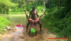 I fucked a river goddess  with big cock