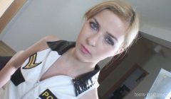 Instagram account @hottybabespics Abigaile Policewoman Footjob