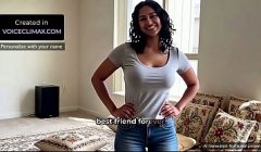 My Best Friend AI-Generated seduces me with dirty talk at my place – Sexy ASMR POV JOI