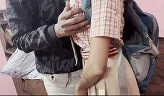 My Stepsister Cought me watching porn Then I made her suck my dick and fucked her