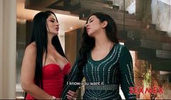 SEXMEX – MY STEPMOM’S EX GIRLFRIEND . Elizabeth Marquez   Estela Osorio