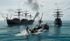 2 pirates fucked sailors after the shipwreck