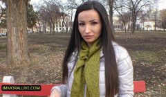 A Truly Happy Valentine’s Day!!! Gorgeous Girl with Perfect Natural Tits Gives Into Lucky Guy!