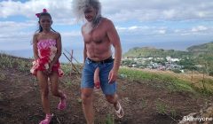 Abnormal sexual activities publicly in ocean and on mountain with biggest cock and smallest pussy