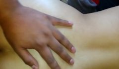 Amiga despues de una fiesta en Mancora