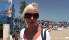 Anal slut Cristal Moranti looking for a party in Ibiza