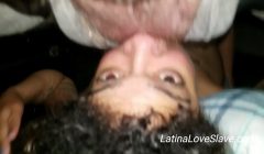 Ass licking slave extreme close up