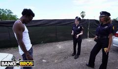 BANGBROS – Lucky Suspect Gets Tangled Up With Some Super Sexy Female Cops