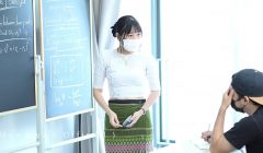 Beautiful Teacher loves banging her Ass Behind