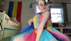 Behind Scenes MV LIVE Rainbow Bunny Vid Part 2