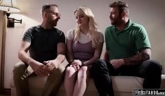 Big boobs teen double pussy penetrated