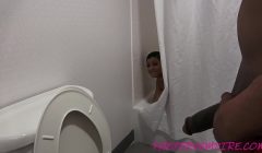 Black teen gets face fucked by her step dad