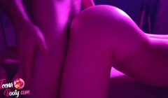 Bubble Booty Girl Sensual Doggystyle and Spanking – Orgasm Closeup
