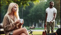 Cheating White Woman Meets Black Man at the Park Audio Story BBC