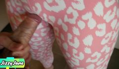 Cumming In My Panties and Yoga Pants After Rubbing My Smooth Pussy