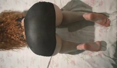 Curly Redhead PAWG in Olive Mini Skirt Teases Till I Fuck Her Big Ass Doggystyle POV