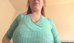 Cute Amateur Slut Showing Her Big Natural Breasts