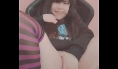 Cute petite horny teen masturbating virgin pussy – Hana Lily