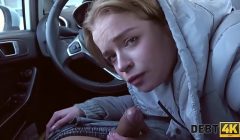 DEBT4k. Twenty- barmaid pussy-fucked by the debt collector