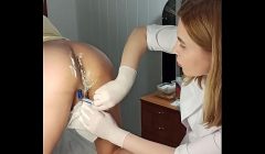 Depilation mistress SugarNadya makes a haircut with a pubic,dick trimmer and anus shaving – I put it on all fours