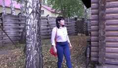Depraved brunette with juicy ass loves to fuck anal in public places. Fetish masturbation on the street leads to a better orgasm.