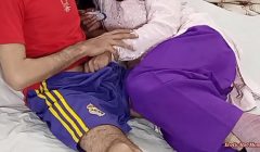 Dewar’s big cock blew up her sister in law’s ass and fucked her asshole with strong jerks during pakistani xxx anal hardcore fucking with Hindi funny hot conversation of Sa Bhabhi