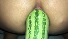 dilatação anal extrema – abobrinha