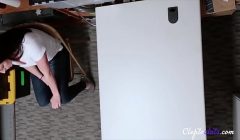 Dirty ShopLifter Fucks Officer to escape JAIL