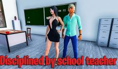 Disciplined by school teacher