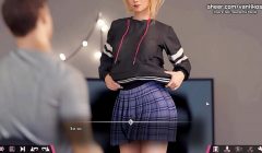 Double Homework | Hot 18yo blonde teen girlfriend with a gorgeous body rides boyfriend’s big cock | My sexiest gameplay moments | Part #17