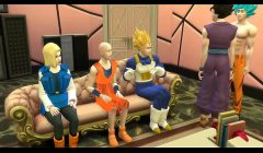 Dragon Ball Porn Epi 18 Hentai Intercambio de Esposas Videl y Nro 18 Folladas como perras Maduras infieles Calientes NTR