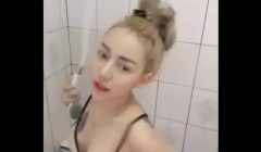 กลุ่มลับไลฟ์สด น้องนาตาลีสาวหน้าสวยช่วยตัวเอง