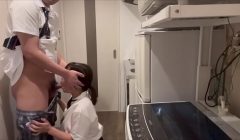 「先輩、中はダメッ!!」女子テニス部員の清楚系彼女が避妊具無しで沢山先輩チンチンにハメられる。