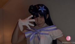 【Hentai Cosplay】”Cum with me” Japanese idol cosplayer gets creampied in doggystyle – Intro