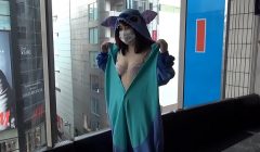 着グルミ家出女がホテル代のためリアルオナペットに！