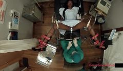 Ebony Student Hottie Misty Rockwell’s Gyno Exam Caught On Spy Cam By Doctor Tampa @ GirlsGoneGyno! – Tampa University Physical Reup