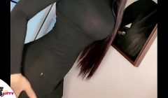 española amateur seducida con tetas naturales