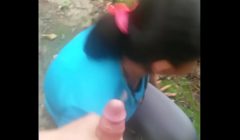 esta fue la primer producción en el bosque con mi amiga