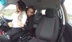 Fake Driving School Big cock Instructor bonnet fucks and licks