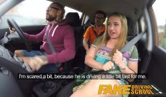 Fake Driving School Learners post lesson horny orgasm fuck session