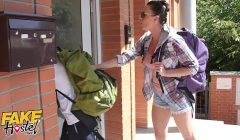 Fake Hostel Cheating Boyfriend Fucks Teen Backpacker With Girlfriend In Next Room