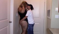 First sexual encounter with sexy ebony latina bbw (interracial)