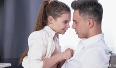 FuckStudies.com – Bella Gray – Kinky students fuck on books